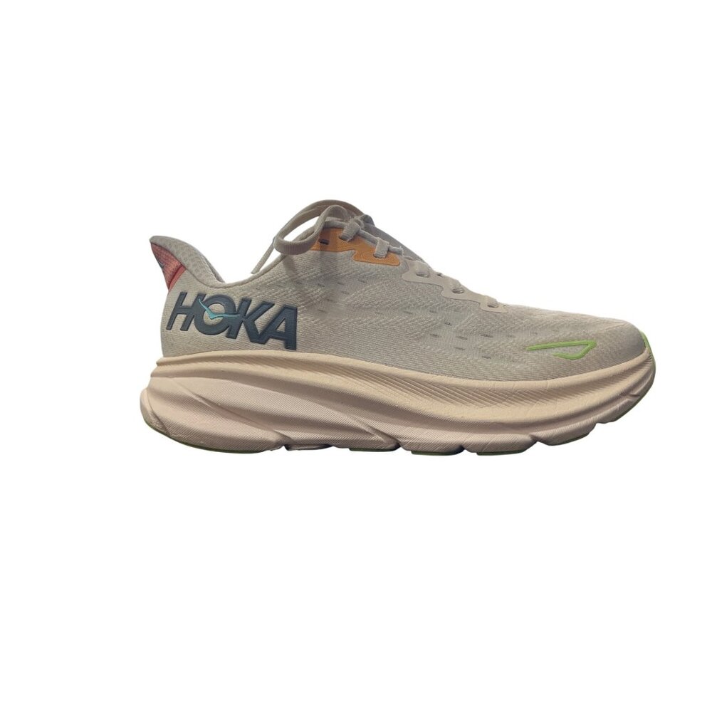 Hoka One One Clifton 9 Womens Running Shoes Vanilla Astral Sneakers Size 7.5 - Picture 10 of 11